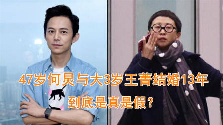 47岁何炅被传与大3岁王菁结婚13年，到底是真是假？